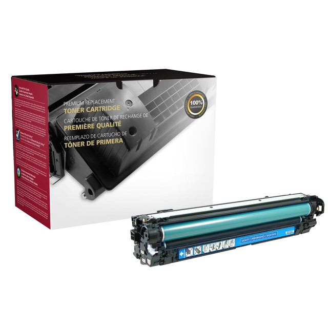 CLOVER TECHNOLOGIES GROUP, LLC Office Depot 200574P  Remanufactured Cyan Toner Cartridge Replacement for HP 650A, OD650AC