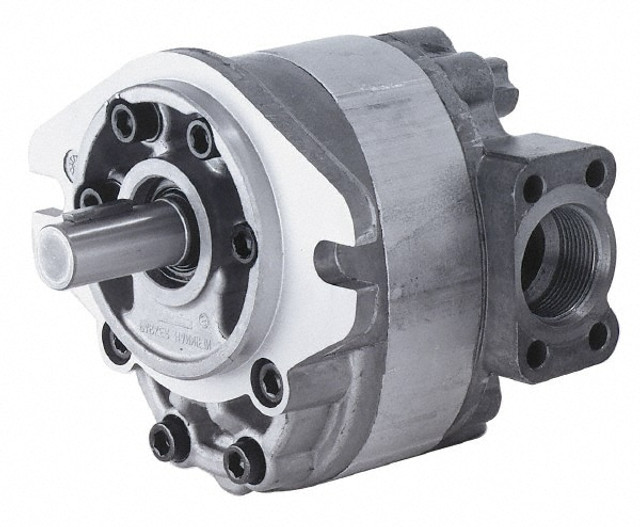 Parker D14AA2A 2.6 GPM, 7/8-14 UNF-2B SAE Inlet Size, 2,500 RPM, 1/2" Shaft Diam, SAE AA Mount, Hydraulic Gear Pump