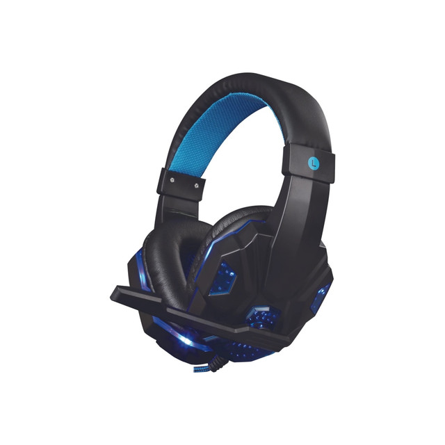 SUPERSONIC INC. IQ Sound IQ-460G  Gaming Headphones, Blue, IQ-460G