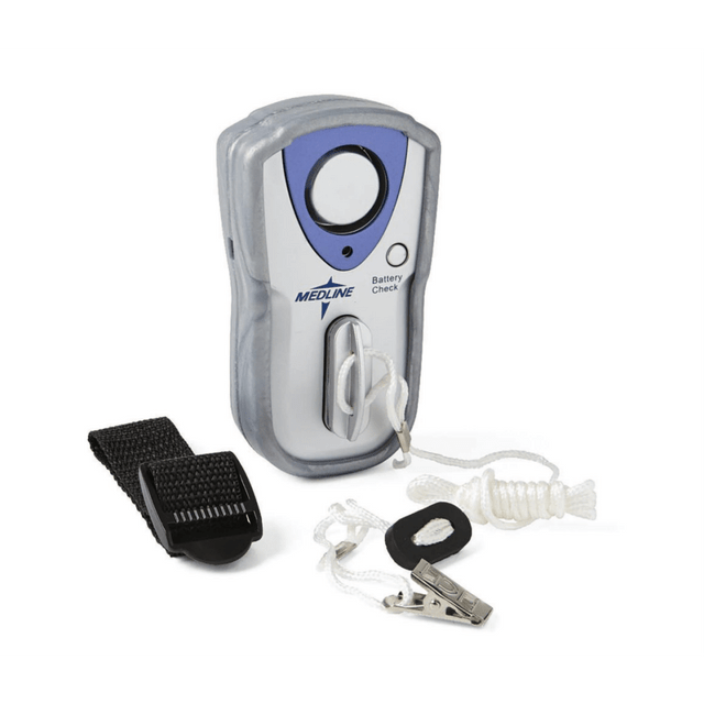 MEDLINE INDUSTRIES, INC. Medline MDT5000  Advantage Magnetic Tether Patient Alarms, 3inH x 2inW x 4inD, White, Pack Of 5