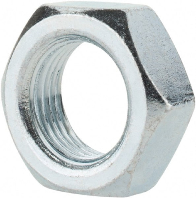 Value Collection 330470BR Hex Nut: 5/8-18, Grade 2 Steel, Zinc-Plated