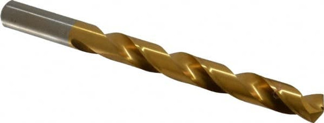 Chicago-Latrobe 41632 Jobber Length Drill Bit: 1/2" Dia, 135 &deg;, High Speed Steel