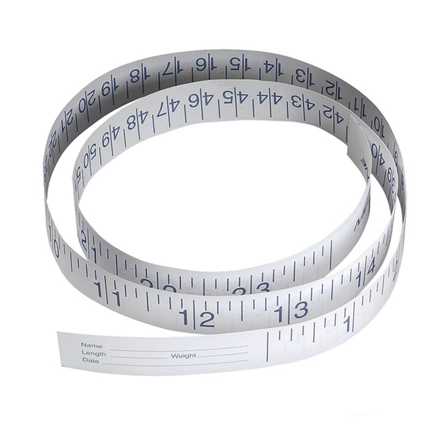 MEDLINE INDUSTRIES, INC. NON171335 Medline Paper Measuring Tapes, 36in, White, Case Of 1,000 MEDLINE INDUSTRIES, INC. NON171335 Medline Paper Measuring Tapes, 36in, White, Case Of 1,000