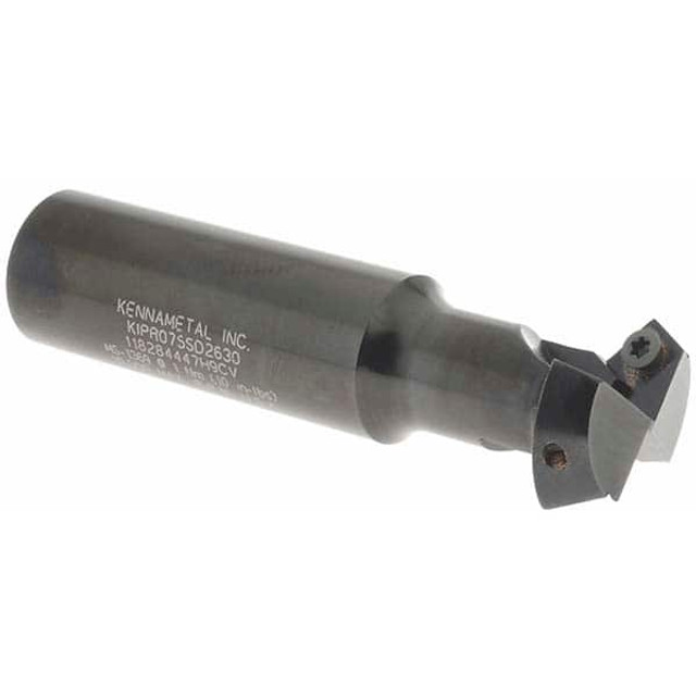 Kennametal 1023674 30° Lead Angle, 3/4" to 1.077" Cut Diam, Indexable & Chamfer End Mill