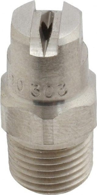 Bete Fog Nozzle 1/8NF0890@5 Stainless Steel Standard Fan Nozzle: 1/8" Pipe, 90 &deg; Spray Angle