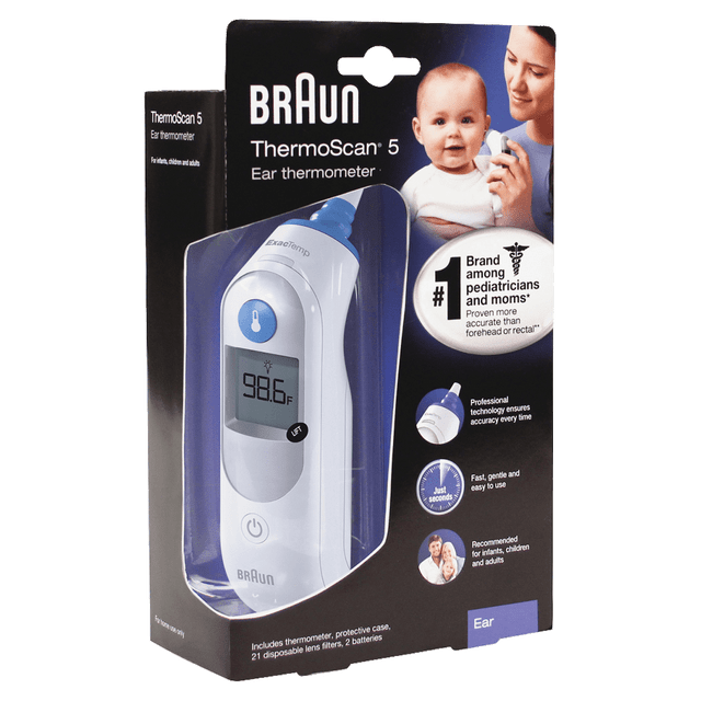 KAZ USA INC. IRT6500US Braun Honeywell ThermoScan 5 Ear Thermometer