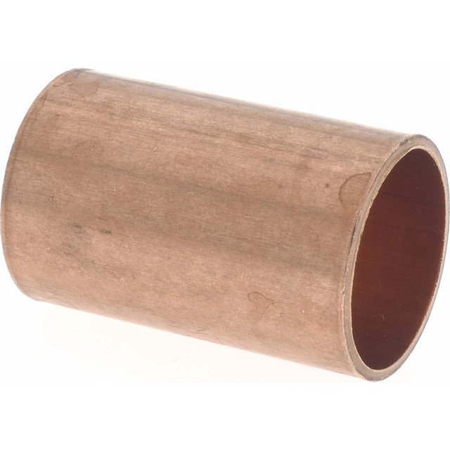 Mueller Industries W 01903 Wrot Copper Pipe Coupling: 1/2" Fitting, C x C, Solder Joint