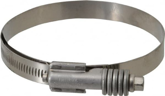 IDEAL TRIDON 4545051 Worm Gear Clamp: SAE 462, 3-3/4 to 4-5/8" Dia, Stainless Steel Band