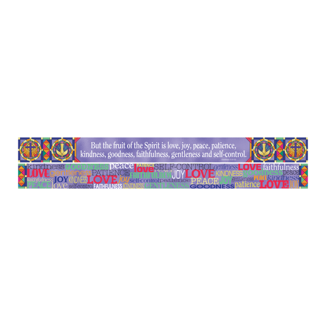 Make the classroom more fun with cool, creative 2-sided border strips. The colorful theme sets the tone for your classroom.  Frame your bulletin boards to help draw attention to upcoming events, due dates and assignments. Can also be used around a door frame, cubicle or childs bedroom.  Double-sided with fun designs on each side.  Includes twelve 3in x 35in strips for a total of 35ft of borders.  A great classroom decorating choice for most ages. Appropriate for students groups from pre-K to college.