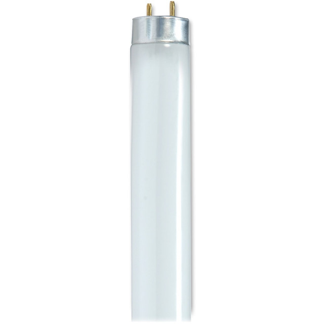Surround yourself in a cool white light  Energy-efficient design. Ideal for both residential and commercial use.  120-volt fluorescent bulbs are 48in long and use medium bi-pin sockets.  Creates a natural setting and offers a CRI of 85 and 4,100 Kelvin rating.  TCLP compliant and meets RoHS standards.