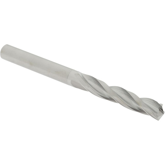 Accupro 10421 Jobber Length Drill Bit: 25/64" Dia, 150 &deg;, Solid Carbide