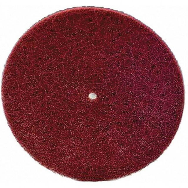 3M 7100114599 Deburring Disc: 8" Dia, 1/2" Hole, Very Fine Grade, Aluminum Oxide