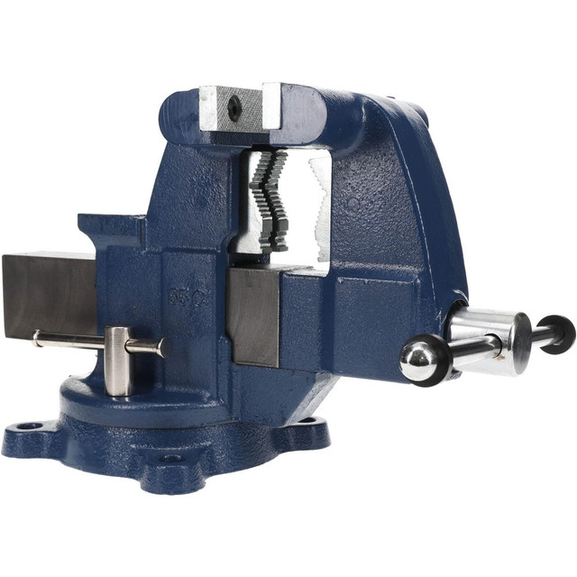 Gibraltar G56397 Bench & Pipe Combination Vise: 5.5" Jaw Width, 5" Jaw Opening, 4-1/2" Throat Depth