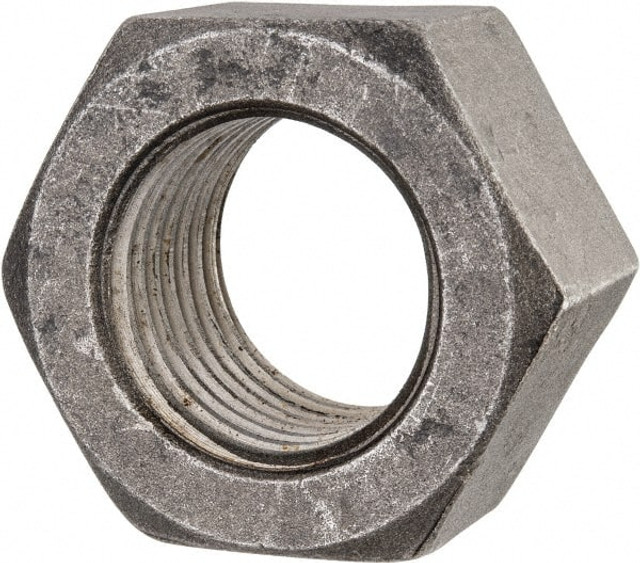 Value Collection HNI250-001BX Hex Nut: 2-1/2 - 4, Grade 2 & Grade A Steel, Uncoated