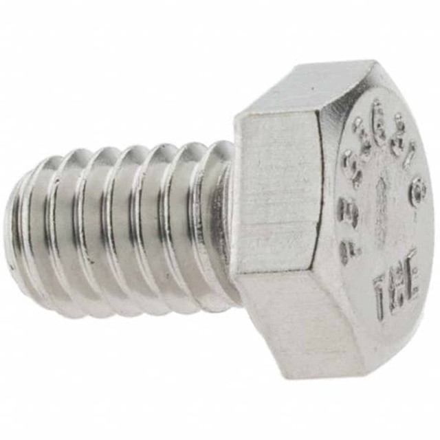 Value Collection 30580 Hex Head Cap Screw: 5/16-18 x 1/2", Grade 316 Stainless Steel, Uncoated