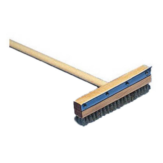 AMERICAN METALCRAFT, INC. 1698 American Metalcraft Pizza Oven Brush, 60in, Silver AMERICAN METALCRAFT, INC. 1698 American Metalcraft Pizza Oven Brush, 60in, Silver