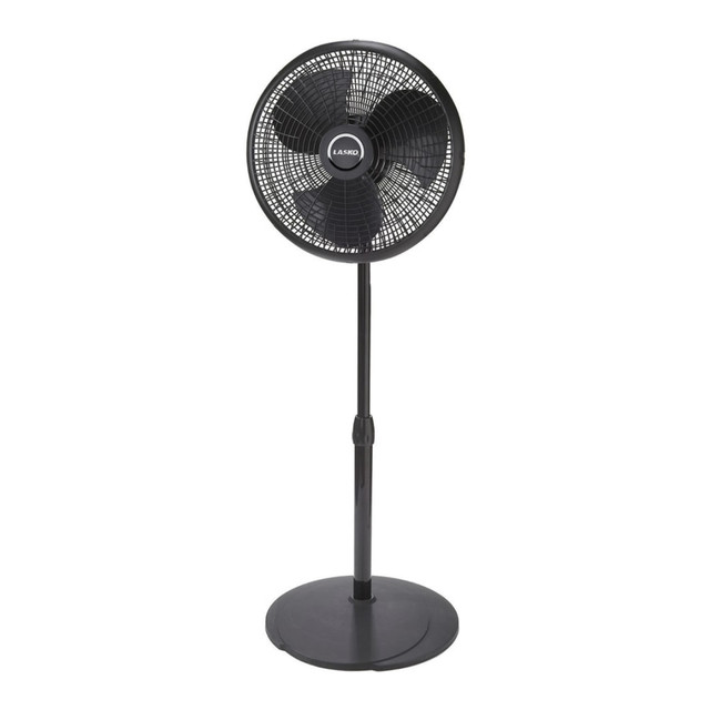 LASKO PRODUCTS, LLC 2527 Lasko 2527 Adjustable Pedestal Fan - 406mm Diameter - Oscillating - Black