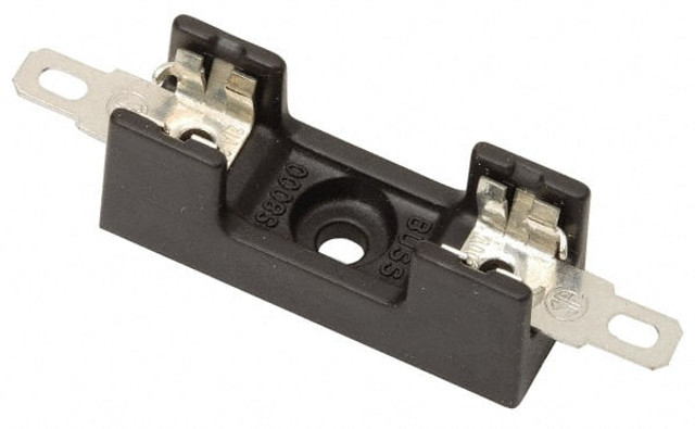 Cooper Bussmann S-8002-4-R Fuse Blocks; Number of Poles: 4 ; Voltage: 300 VAC/VDC ; Wire Termination Type: Solder ; Compatible Fuse Class: 3AG ; Compatible Fuse Diameter (Inch): 1/4 ; Block Width (mm): 60.30