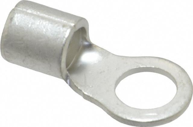 Ideal 83-0631 Circular Ring Terminal: Non-Insulated, 4 AWG, Crimp Connection