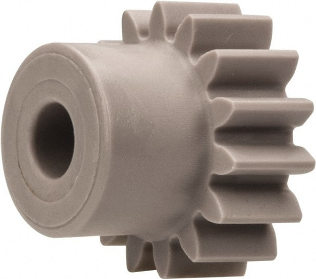 MSC 2415 Spur Gear: 15 Teeth, 3/16" Bore Dia, Standard Bore