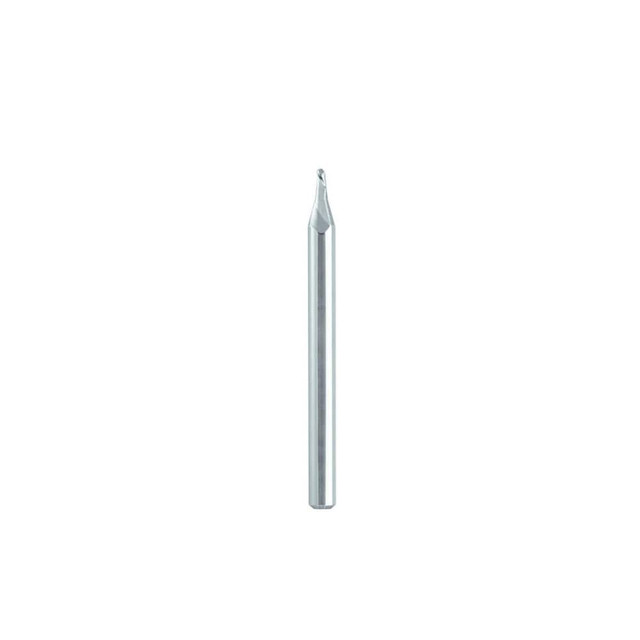 Niagara Cutter 17002562 Ball End Mill: 0.006" Dia, 0.009" LOC, 2 Flute, Solid Carbide