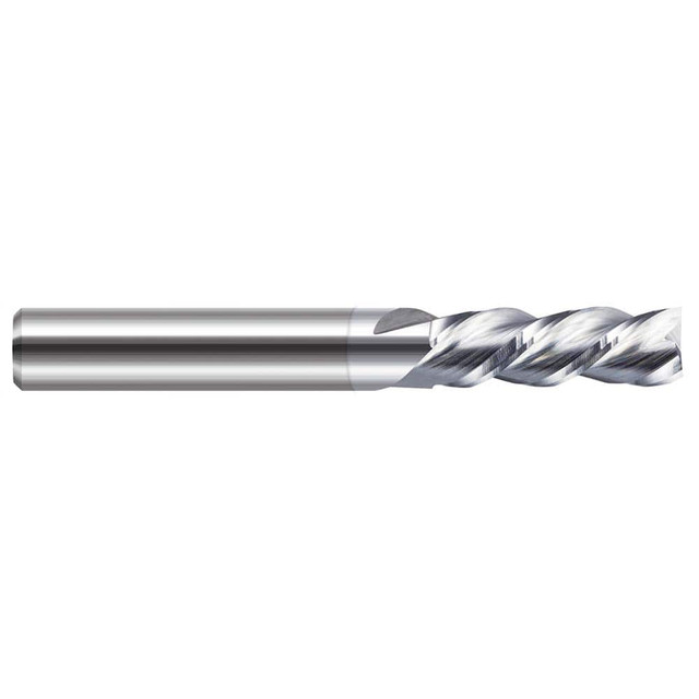 Harvey Tool 896316-C8 Square End Mill: 1/4" Dia, 3/4" LOC, 3 Flutes, Solid Carbide