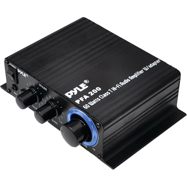 SOUND AROUND INC. PFA200 Pyle PFA200 Car Amplifier - 60 W RMS - 2 Channel - Class T SOUND AROUND INC. PFA200 Pyle PFA200 Car Amplifier - 60 W RMS - 2 Channel - Class T