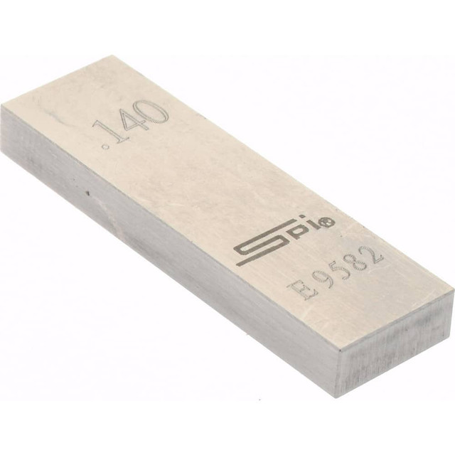 SPI 12-690-4 Rectangle Steel Gage Block: 0.14", Grade 0