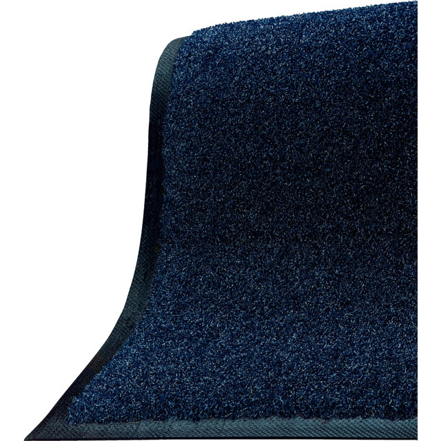 M+A MATTING 395020036  Brush Hog Floor Mat, 3ft x 6ft, Navy