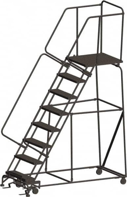 Ballymore 082428GKF 8-Step Steel Step Ladder: 113" High
