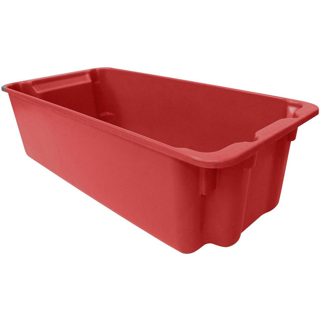 MFG Tray 7906085280 Totes & Storage Containers; Container Type: Stack & Nest ; Overall Height: 6.90625 ; Overall Width: 11 ; Overall Length: 24.13 ; Load Capacity: 150 lb ; Lid Included: No