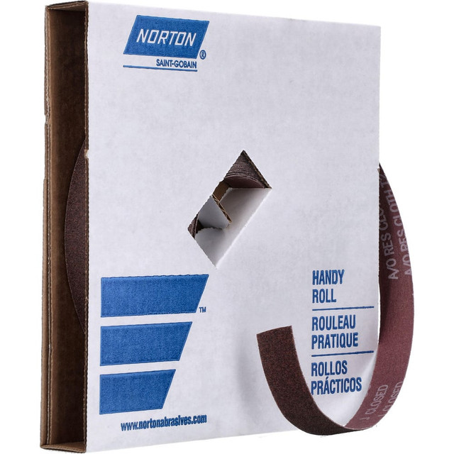 Norton 66261126276 1" x 50 Yd 80 Grit Aluminum Oxide Shop Roll