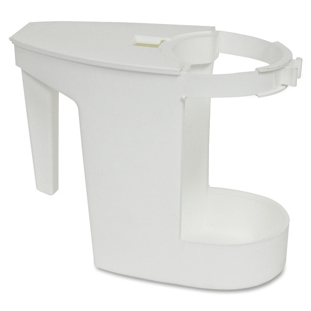 SP RICHARDS 85121CT Genuine Joe Toilet Bowl Mop Caddy - 12 / Carton - White SP RICHARDS 85121CT Genuine Joe Toilet Bowl Mop Caddy - 12 / Carton - White