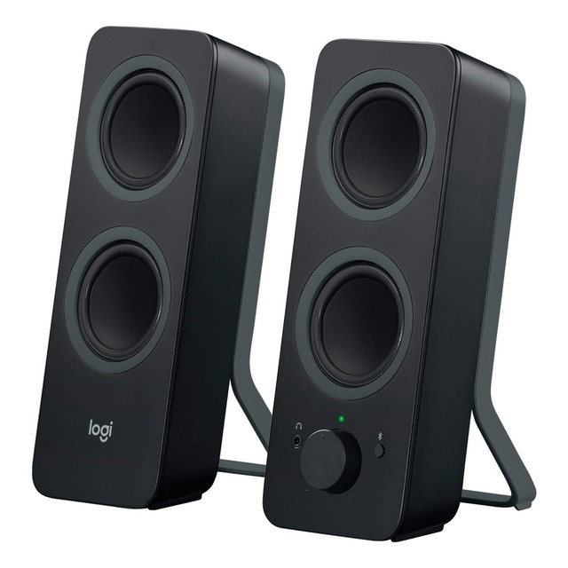 LOGITECH 980-001294 Z207 Bluetooth Computer Speakers, Black, Pack Of 2 LOGITECH 980-001294 Z207 Bluetooth Computer Speakers, Black, Pack Of 2