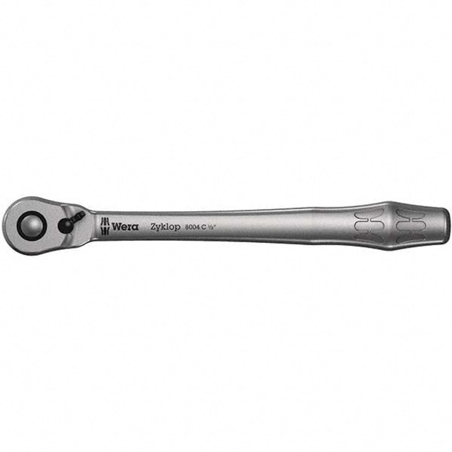 Wera 05004064001 Quick-Release Ratchet: 1/2" Drive, Slim Line Head