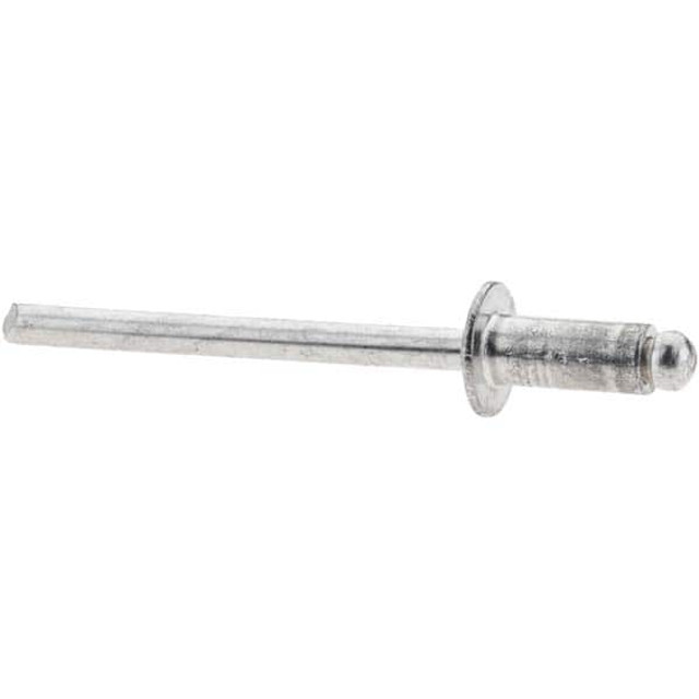 Value Collection -34149-1 Open End Blind Rivet: Size 53, Dome Head, Aluminum Body, Aluminum Mandrel