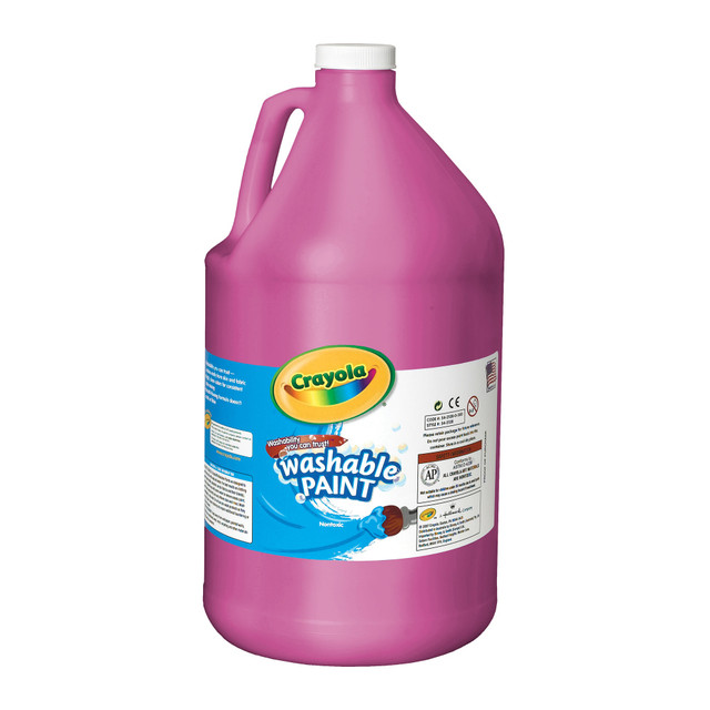 CRAYOLA LLC 54-2128-69 Crayola Washable Paint, Magenta, Gallon CRAYOLA LLC 54-2128-69 Crayola Washable Paint, Magenta, Gallon