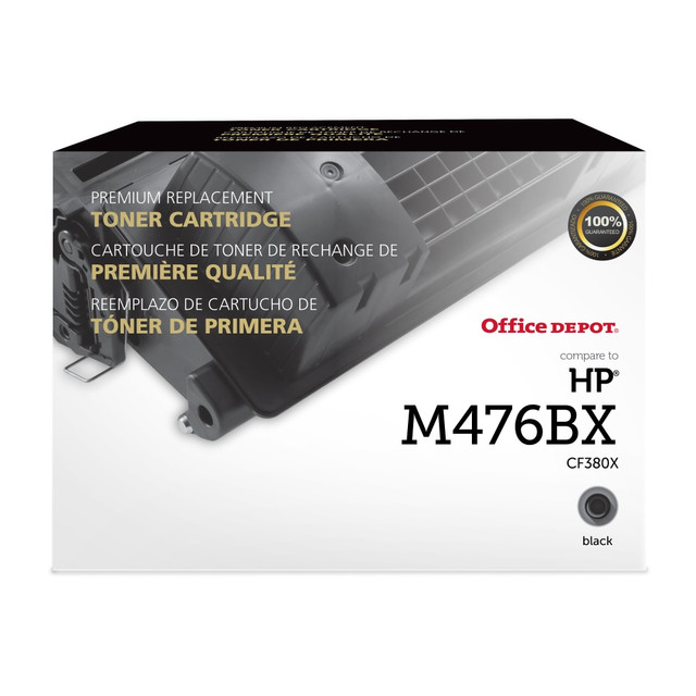 CLOVER TECHNOLOGIES GROUP, LLC Office Depot 200740P  Remanufactured Black High Yield Toner Cartridge Replacement For HP 312X, OD312XB