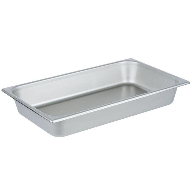 VOLLRATH 74262 Food Pan Container: Stainless Steel, Rectangular