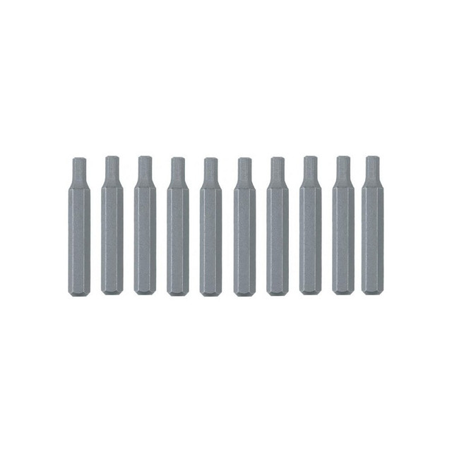 Wiha 75636 Hex Screwdriver Insert Bit: 9/64" Hex