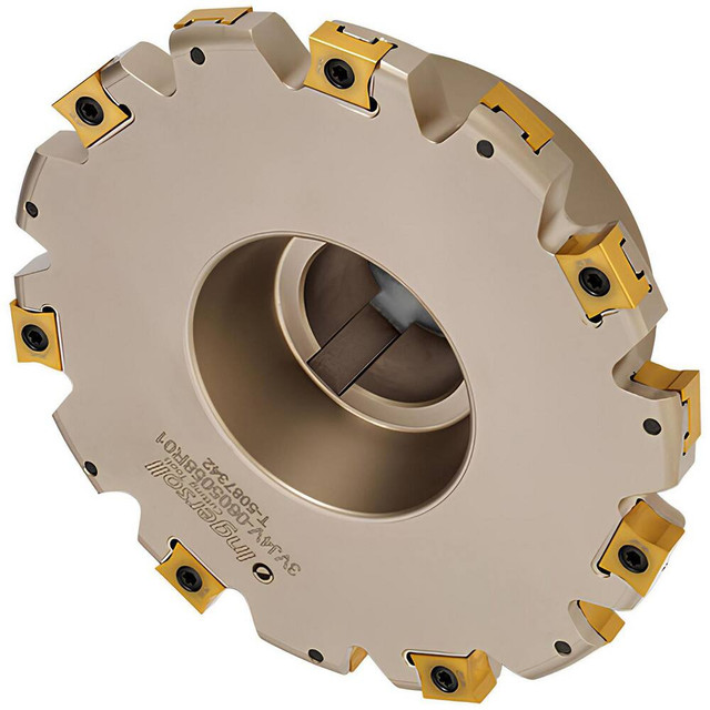 Ingersoll Cutting Tools 2913926 Indexable Slotting Cutter: 0.187" Cutting Width, 4" Cutter Dia, Shell Mount Connection, 1.04" Max Depth of Cut, 1" Hole