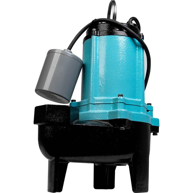 Little Giant. Pumps 511437 Manual Sewage & Effluent Pump: Piggyback Mechanical Float, 1/2 hp, 11.5A, 115V