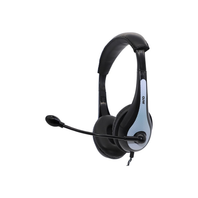 AVID AE-36WHITE  AE-36 - Headset - on-ear - wired - black, white