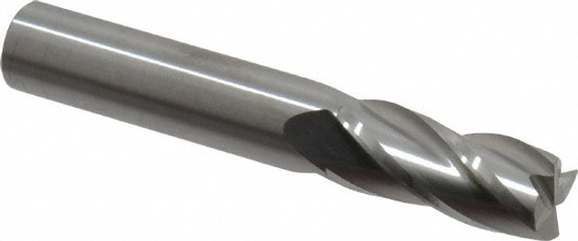 RobbJack TR-404-14 Square End Mill: 7/16'' Dia, 1'' LOC, 7/16'' Shank Dia, 2-3/4'' OAL, 4 Flutes, Solid Carbide