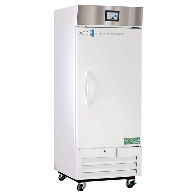 American BioTech Supply ABT-HC-12S-TS Laboratory Refrigerator: 12 cu ft Capacity, 1 to 10 &deg; C, 25" OAW, 29-3/4" OAD, 65-3/4" OAH
