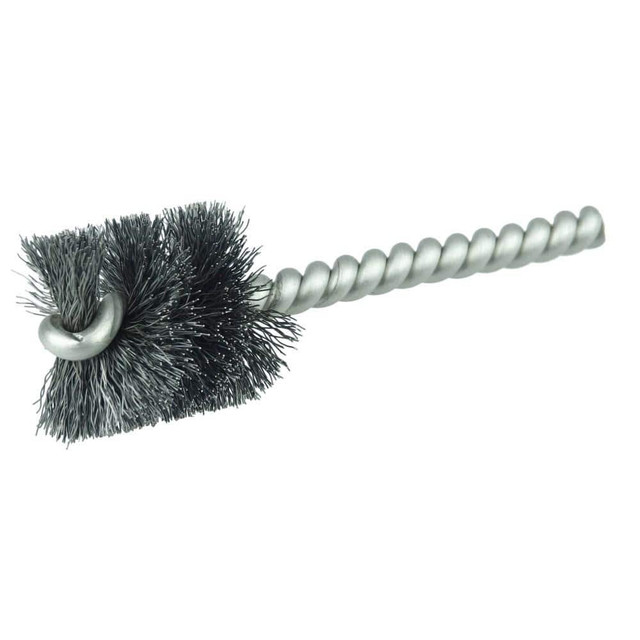 Weiler 21078 Power Tube Brush: Helical, Steel