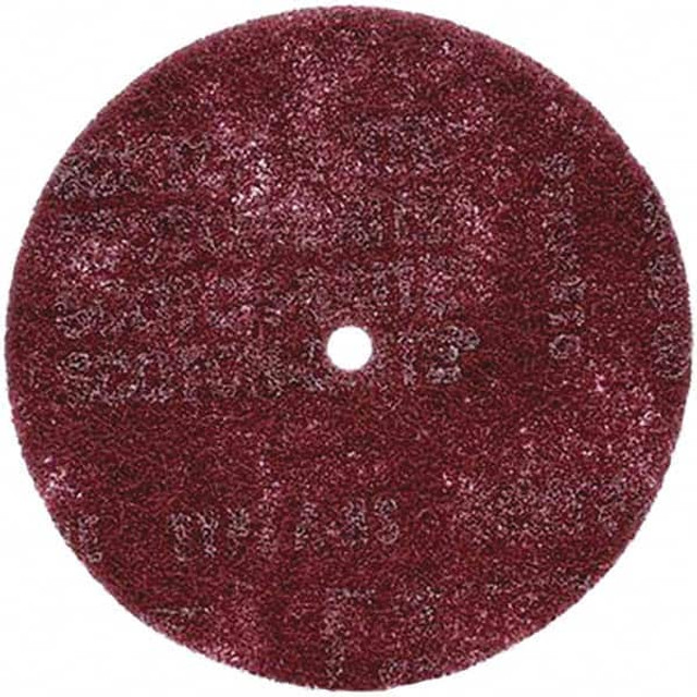 3M 7010365092 Deburring Disc: 8" Dia, 1/2" Hole, Very Fine Grade, Aluminum Oxide