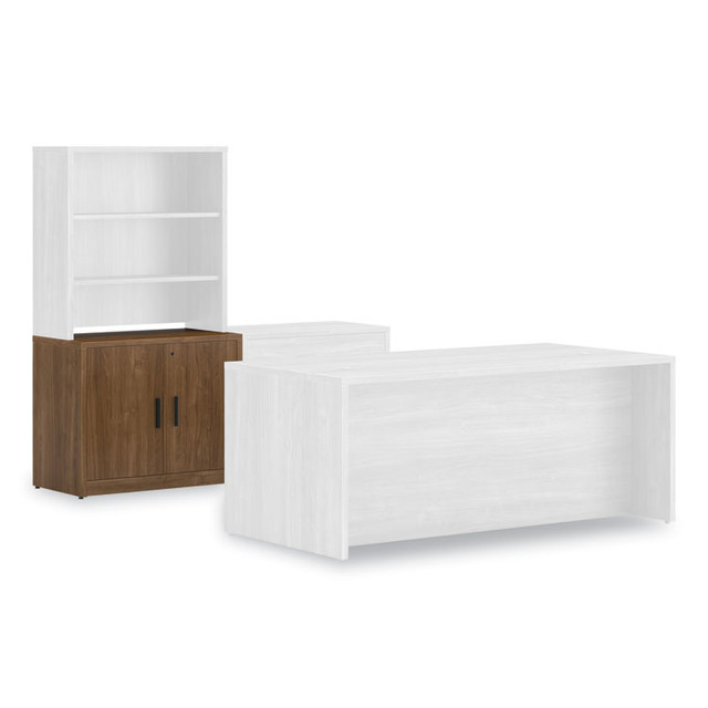 HON COMPANY 105291PINC 10500 Series Storage Cabinet with Doors, Two Shelves, 36" x 20" x 29.5", Pinnacle