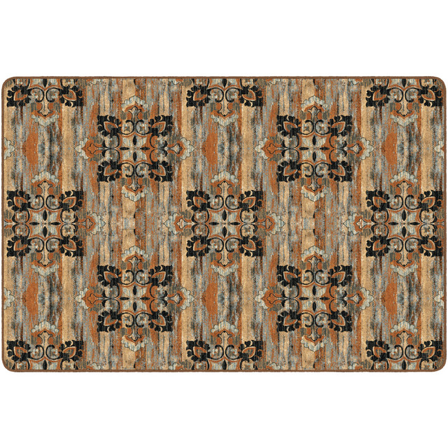 FLAGSHIP CARPETS FA1378-34FS  Franklin Rectangular Rug, 72in x 108in, Chocolate