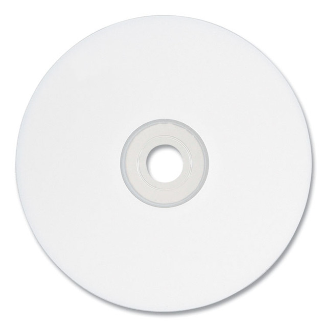 VERBATIM CORPORATION 95251 CD-R Printable Recordable Disc, 700 MB/80 Minute, 52x, Spindle, White, 100/Pack
